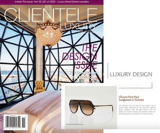 luxury eyewear luxury shades 18K Gold Sunglasses luxury magazine
