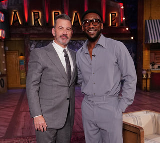 Mahershala Ali Wears Victor on Jimmy Kimmel Live!