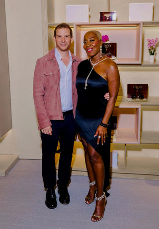 Guests at the L’Écurie Paris event at Ornare in Miami’s Design District