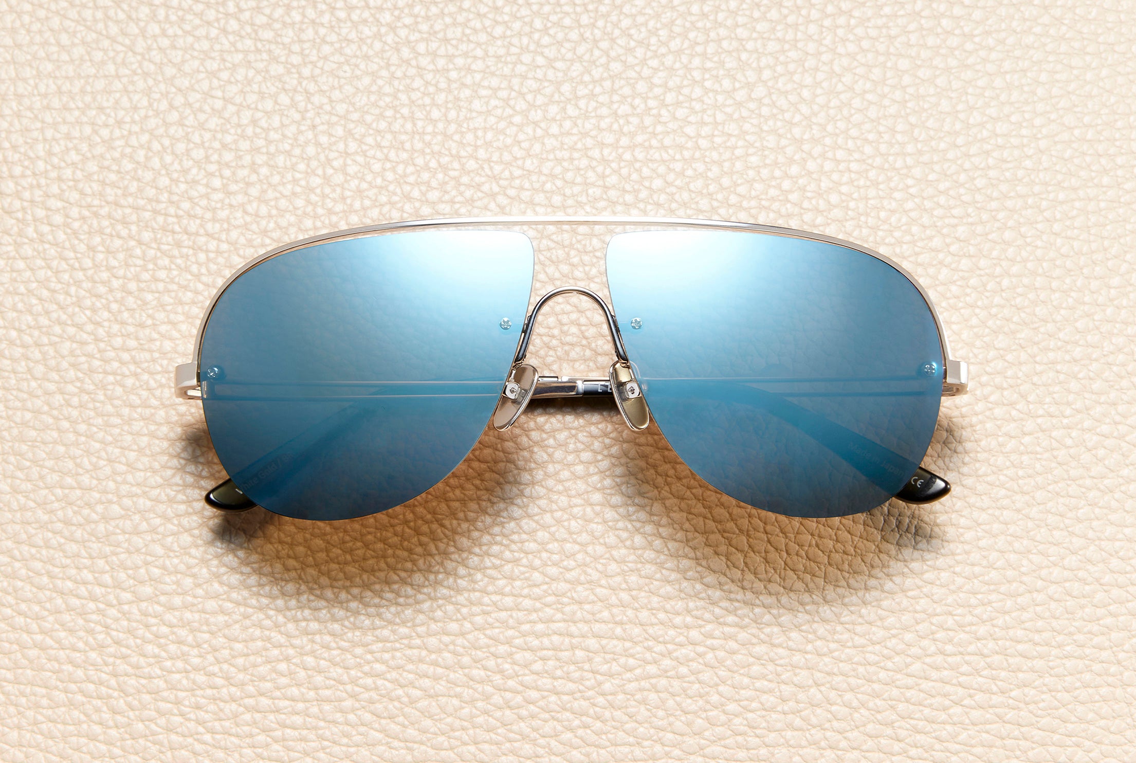 leo goggles Leo Blue Mirror