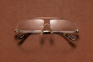 18K plated Gold Leo Optical