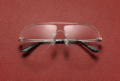 Leo 14K white plated Gold Optical