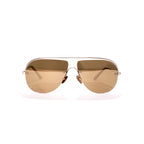 Titanium 18K Yellow Plated Gold / Gold Mirror Lens