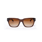 Acetate Teak / Amber Brown Lens