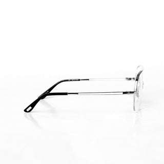 LEO OPTICAL - Titanium Frame 14K white plated Gold